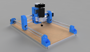 Wydrukowana frezarka – Dremel CNC