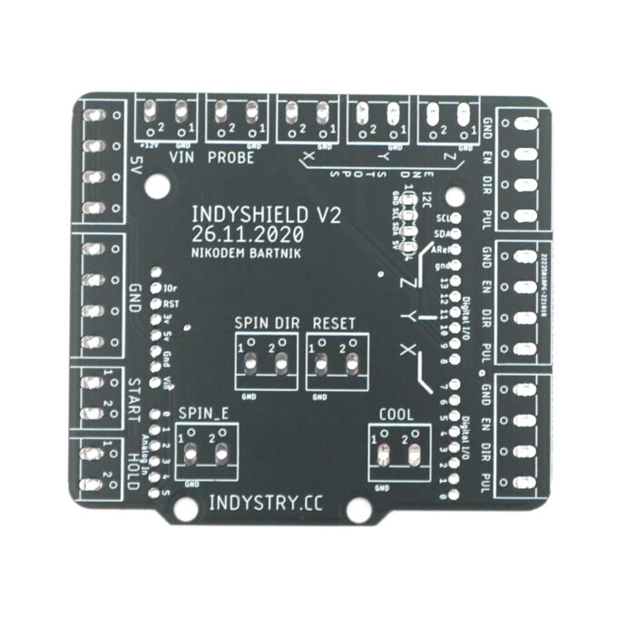 IndyShield - Płytka do Frezarki CNC